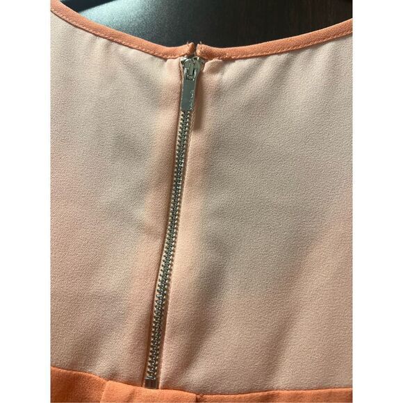 Calvin Klein Pink and Orange Blouse - Picture 8 of 10
